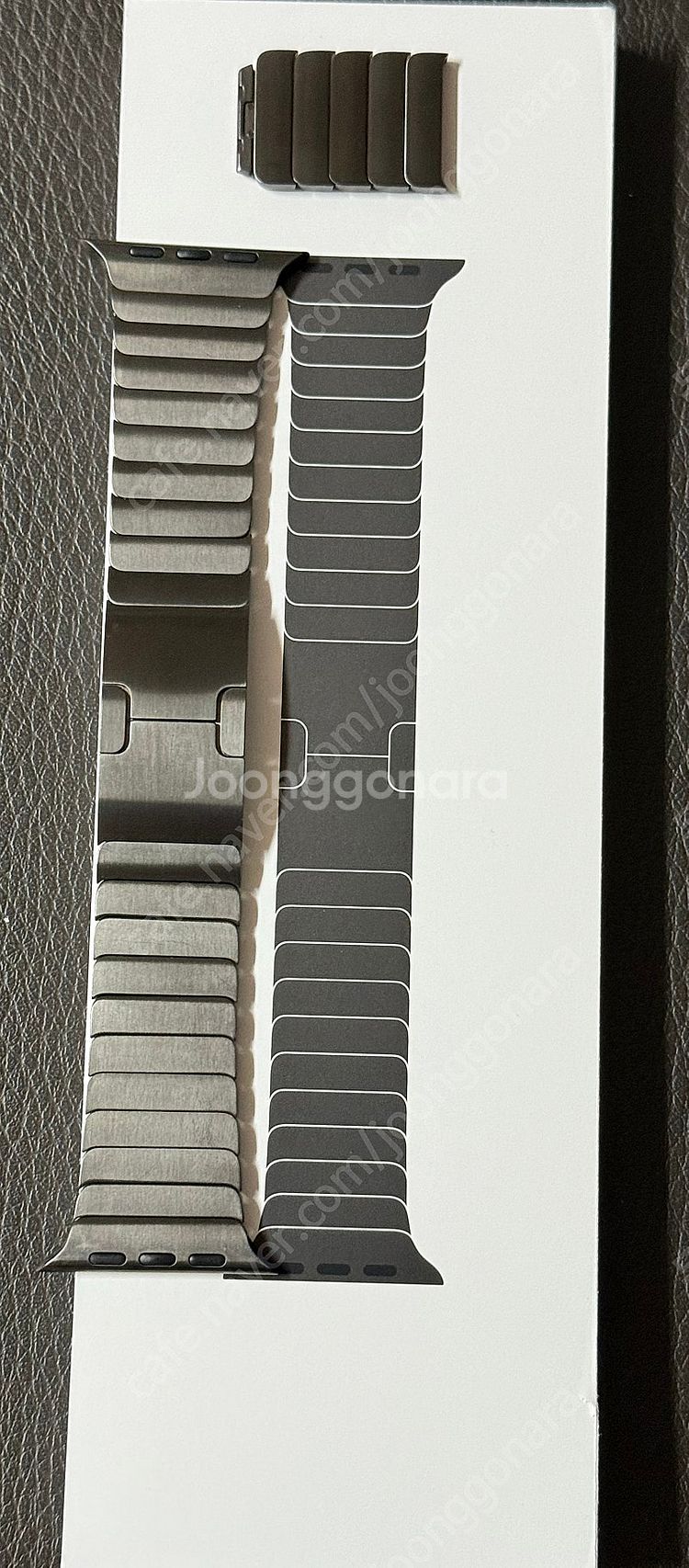 애플 슬레이트 링크 브레이슬릿 46mm--2