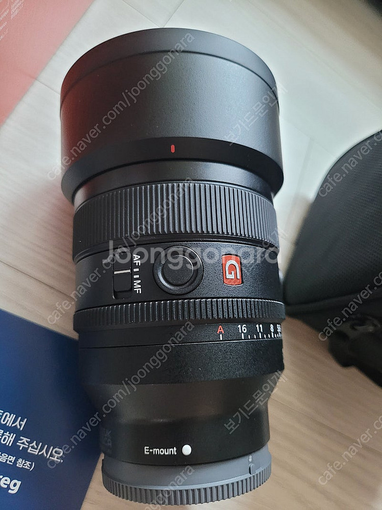 소니 FE 50mm f1.4gm 오사금렌즈 팝니다--3