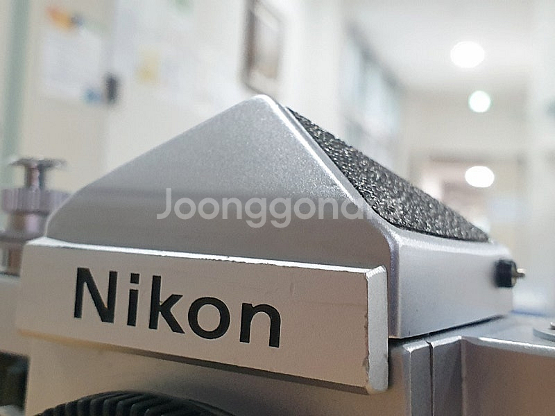 니콘 Nikon F2 실버 삼각뿔 DE-1 필름카메라 ...--2