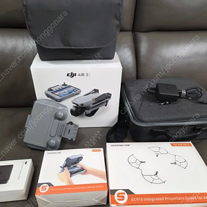 dji air3s 플라이모어콤보(doing rc2) 풀셋 팝니다