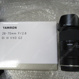 탐론28-75G2니콘Z마운트 (탐론2875G2 니콘Z) 신품급 팝니다