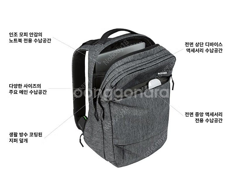 인케이스 씨티 백팩--0