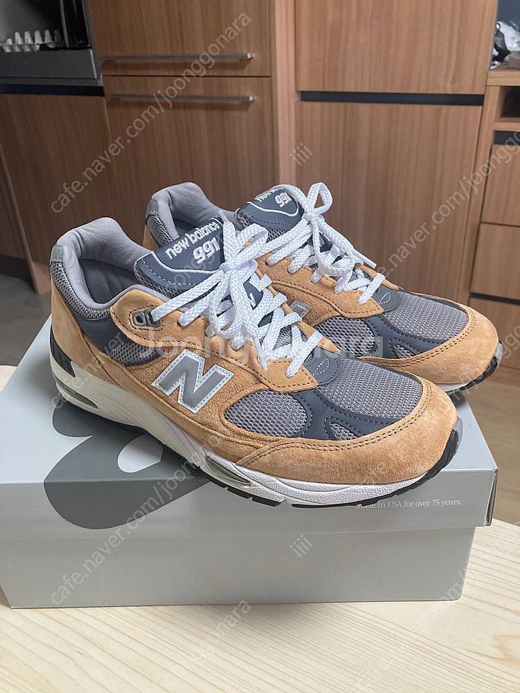 뉴발란스 991 UK 탄 그레이 265 사이즈. M99...--1