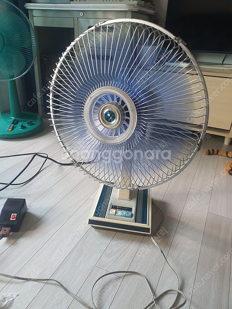 일본산 산요 빈티지 선풍기--0