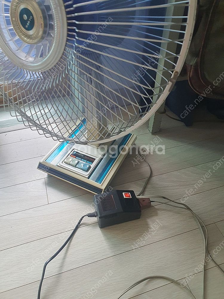 일본산 산요 빈티지 선풍기--5