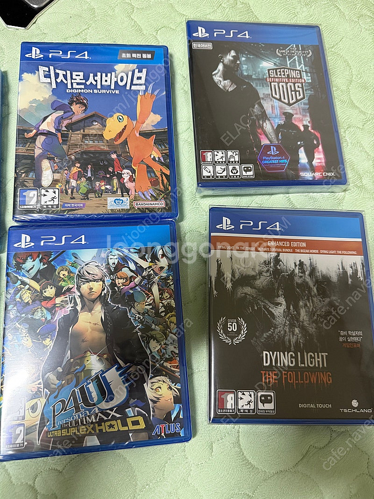 PS4 저가 타이틀 미개봉 7종 일괄 팝니다--2
