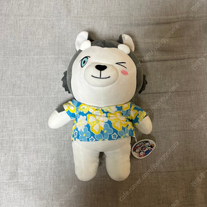 뽀바스키 여름 반팔 늑대 인형 천원에 판매합니다!