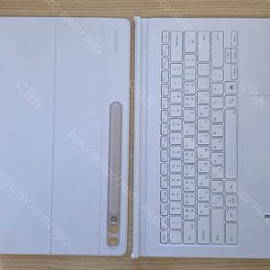 갤럭시탭S10 울트라 AI 키보드 북커버 케이스 EF-DX925(화이트색상) 갤럭시탭S9 울트라 호환