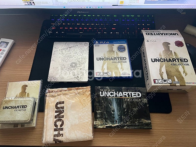 PS4 언차티드 네이선 드레이크 컬렉션 한정판 판매합니...--1