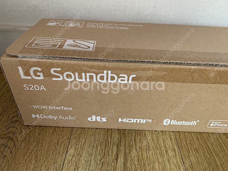 LG 사운드바 S20A 미개봉--0