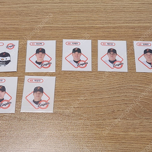 KBO 크보빵 한화 7장 일괄 판매합니다