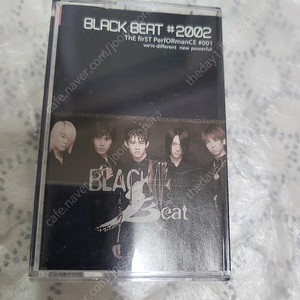 [카세트 테이프(테잎)] 블랙비트(Black Beat #2002 - The First Performance #001) 1집 36,800원 팜(거의준민트급)(택배비별도) 이소민 황상