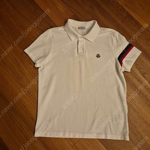 [S]몽클레어 20ss 마니카 코르타 반팔카라티 화이트 팝니다.