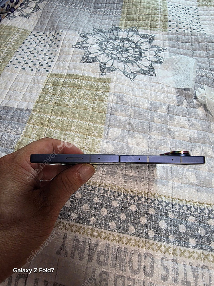 갤럭시 폴드6 1TB 자급제 블루--3