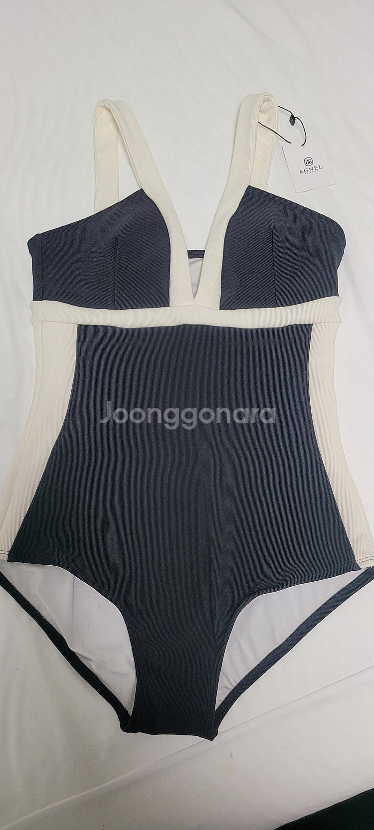 (새상품)아그넬 클래시크 모노키니 택포83000원--0