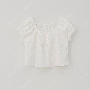 타낫 T/T Plain blouse (white)