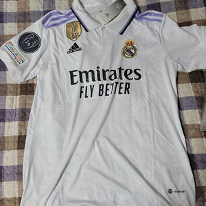 22-23 레알마드리드 홈 레플리카(M) 추아메니 챔스 풀패치 판매합니다