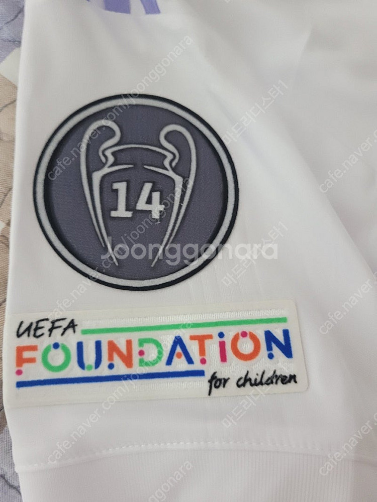 22-23 레알마드리드 홈 레플리카(M) 추아메니 챔스 풀패치 판매합니다--2