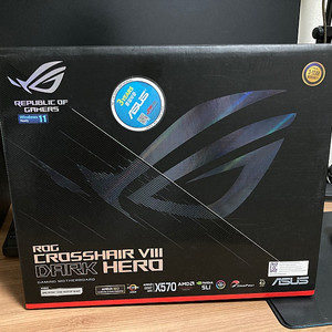 Asus Crosshair Viii Darkhero 다크히어로 풀박스