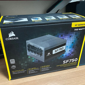 커세어 정품 SF750 풀모듈러 sfx 플래티넘 파워