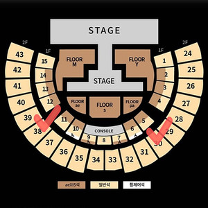 에스파 콘서트 중콘 막콘 2층 aespa TOUR 양도 티켓