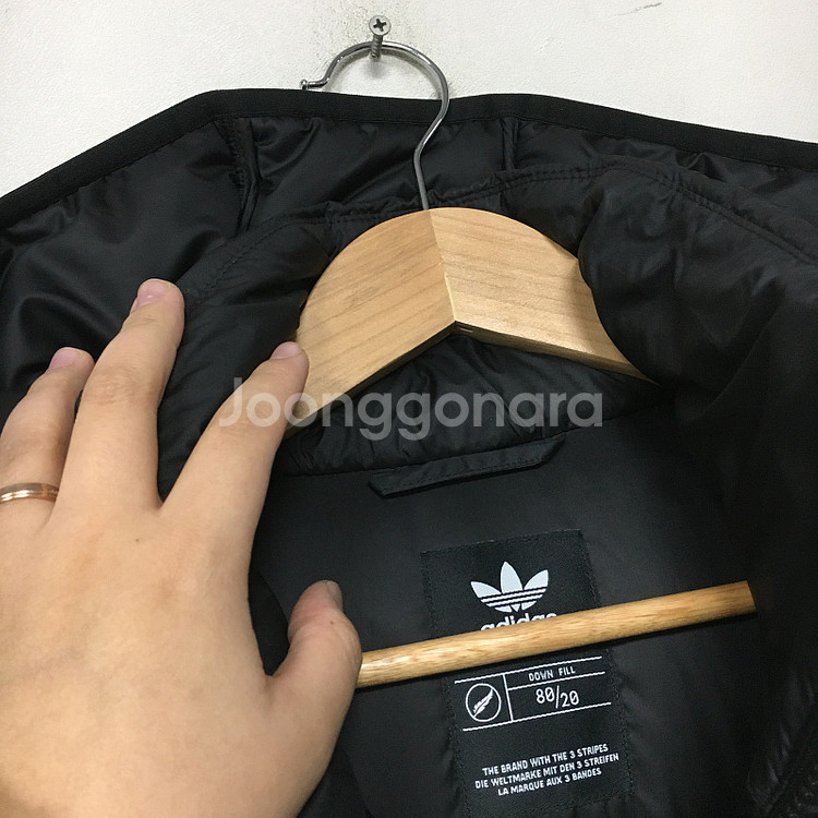 아디다스 오리지널 다운 롱패딩 S / 랑방 마인 오브제...--2