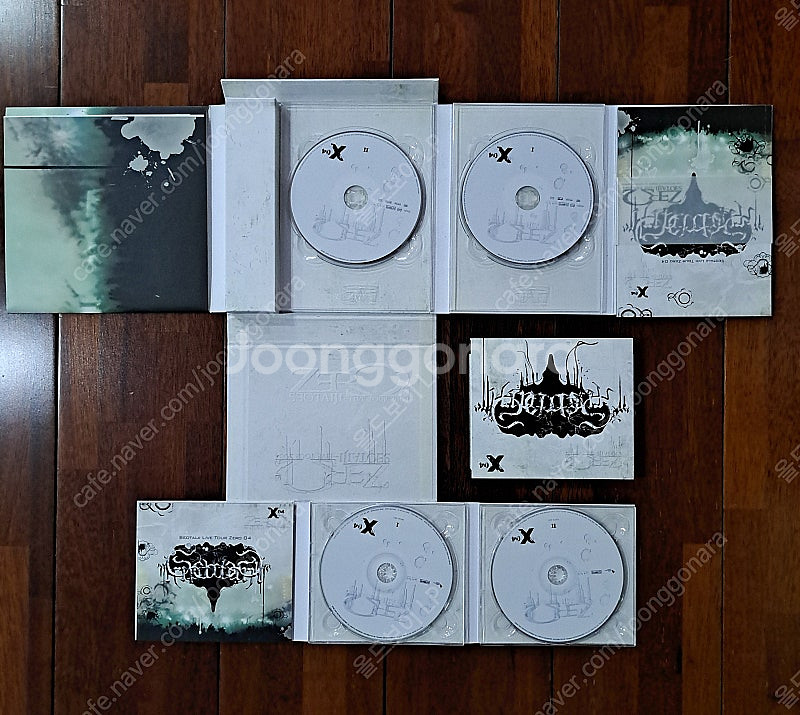 서태지 라이브 투어 제로 04 화보집+포스터+디지팩 한정판 DVD + 2CD--0