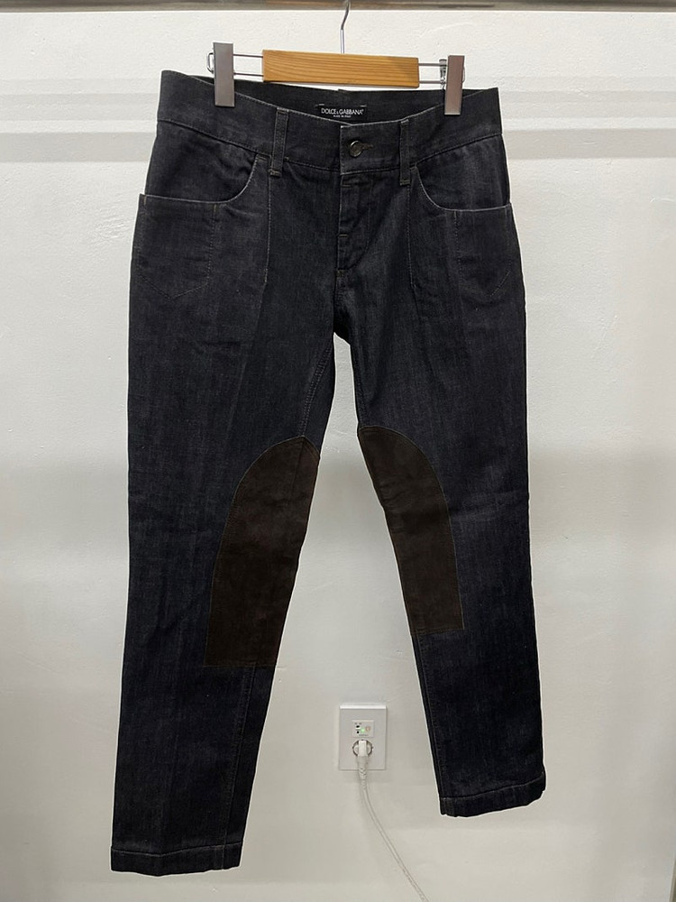 95~100,31인치)꼼데가르송 준야와타나베 린넨 코트, 돌체앤가바나 산양 가죽 스웨이드 배색 청바지 판매합니다. 이미지