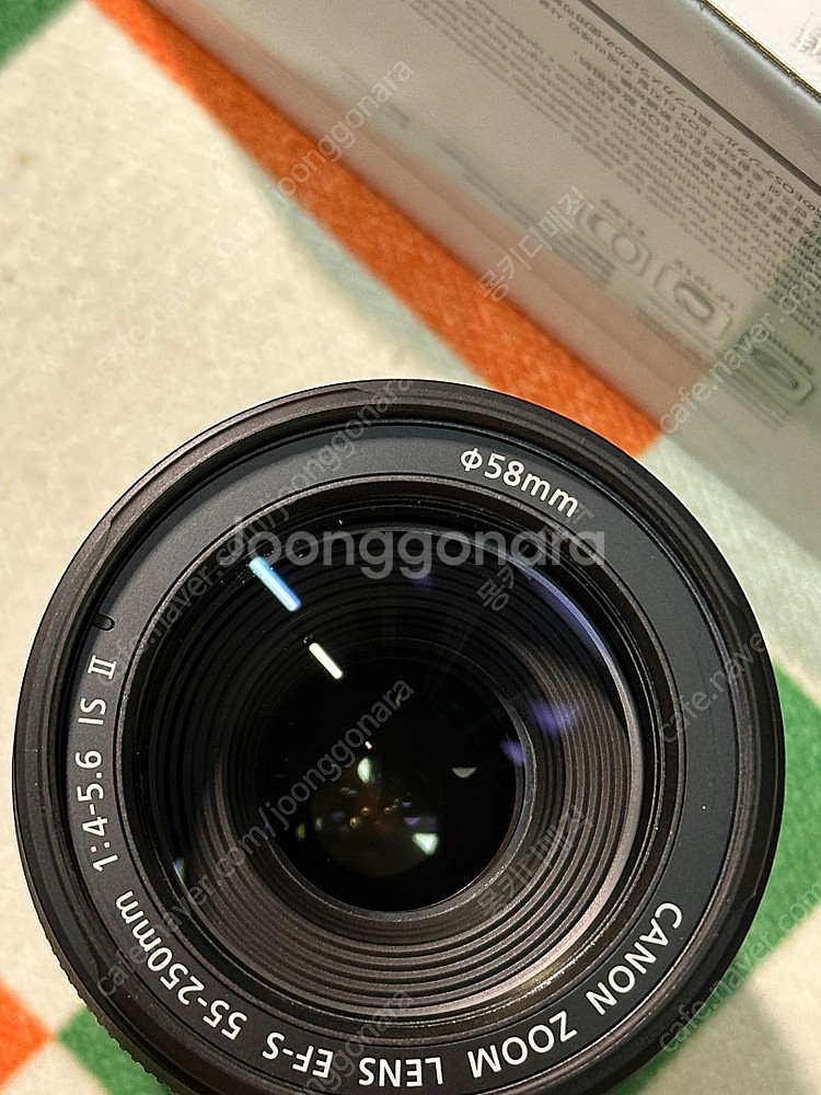 캐논 EF-S 55-250mm is 2 렌즈 58mm ...--2