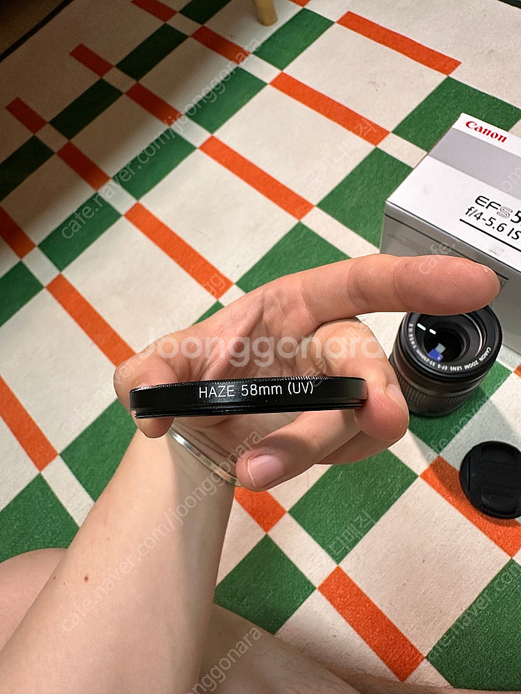 캐논 EF-S 55-250mm is 2 렌즈 58mm ...--3