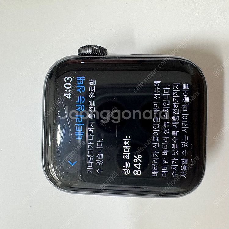 애플워치6 40mm 셀룰러 (스페이스 그레이)--2