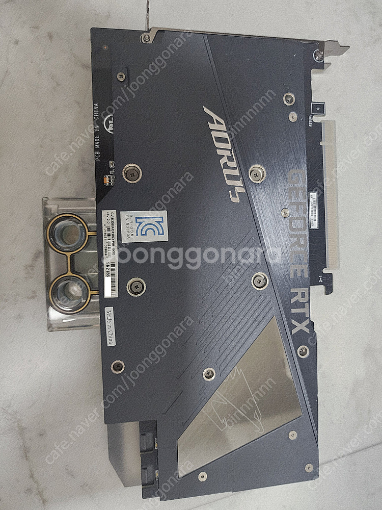 기가바이트 rtx 3080 익스트림 워터포스 워터블럭 ...--3