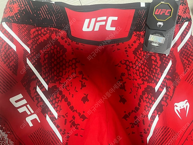 ufc 파이트 쇼츠 레드 아드레날린 새상품 이미지