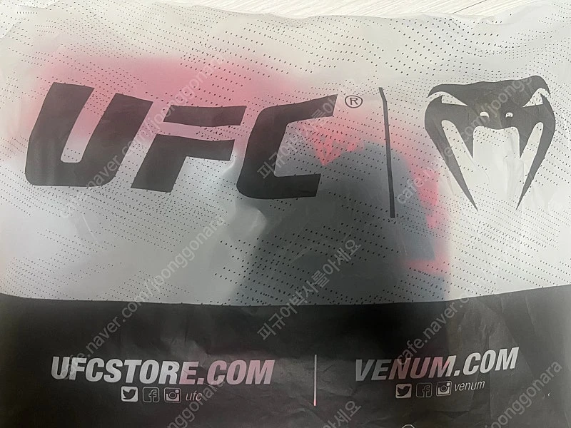 ufc 파이트 쇼츠 레드 아드레날린 새상품 이미지