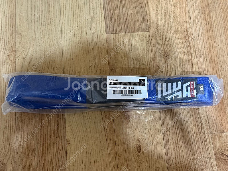 알비노 앤 프레토 헤링본 클래식 주짓수 벨트 A2 블루...--0