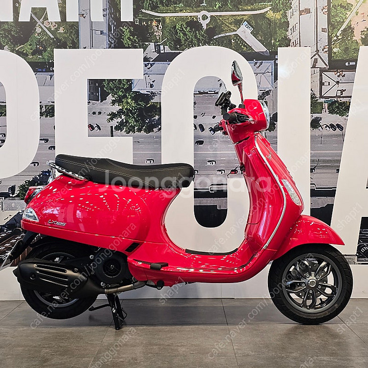 베스파 LX125 신차급 500키로대--5