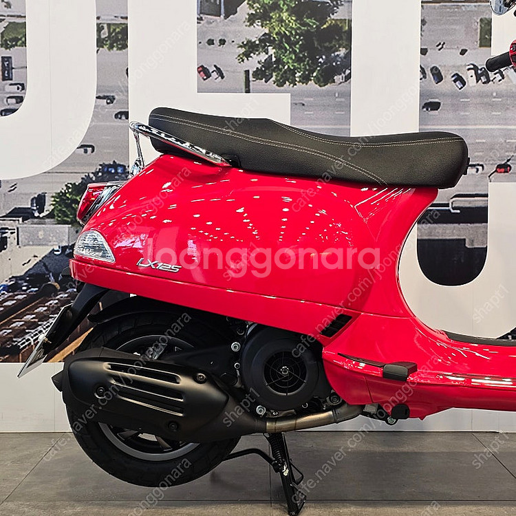 베스파 LX125 신차급 500키로대--6