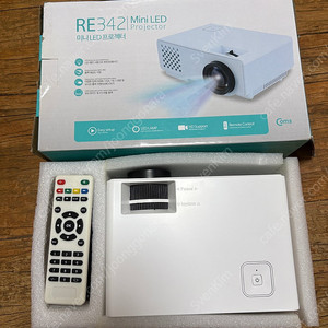 coms 빔프로젝터 re342 미니빔