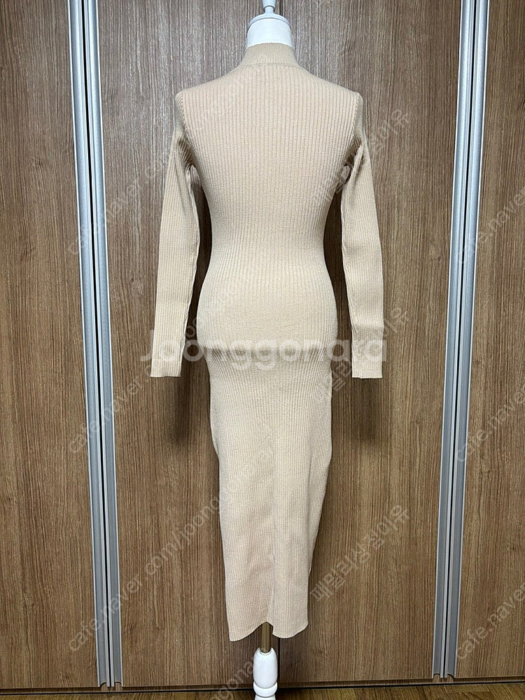 하트룸 밀러 미디 원피스 (브라운) - 미착용 새상품--4