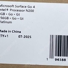 [미개봉] 서피스고4 N200 / 8GB RAM / 256GB SSD 팝니다