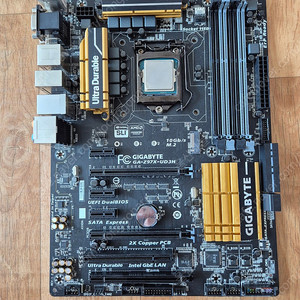 I7-4790K+기가바이트 GA-Z97X-UD3H (부품용)