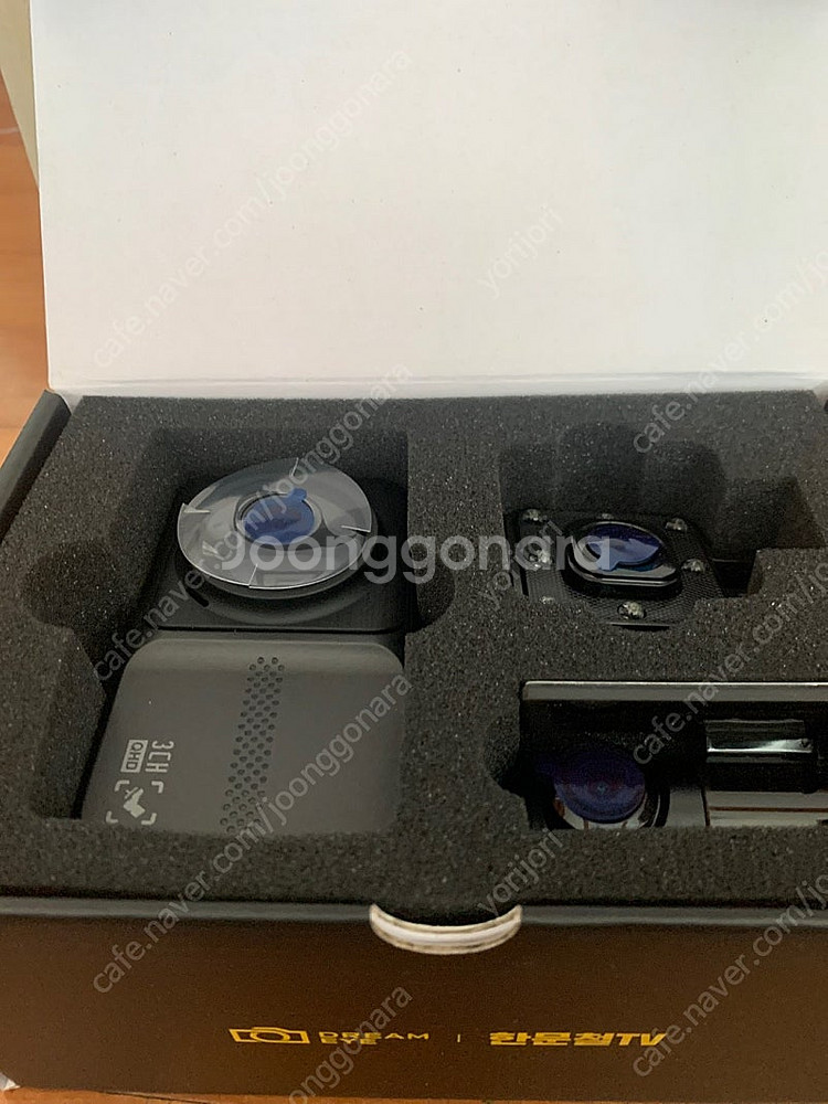 (새상품) 한캠3X-Q 페달 급발진 블랙박스128G -...--0