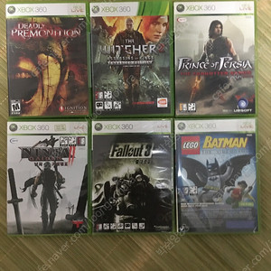 xbox(하위호환) 중고 및 새제품 타이틀 팝니다.