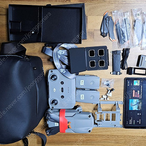 dji air2s 플라이모어콤보와 8.3인치 태블릿