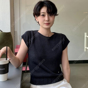 망고매니플리즈 반팔니트 hari knit