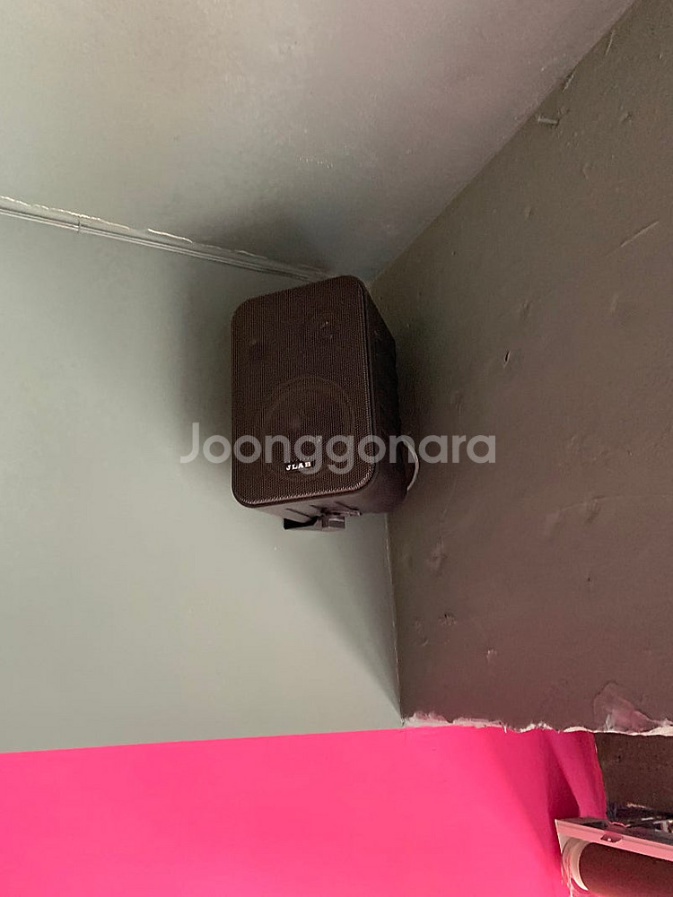 30평 매장스피커 4인치 카페스피커 4개 블루투스 매장...--1