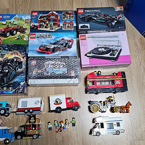 레고 소박스(미개봉)+조립품 판매합니다