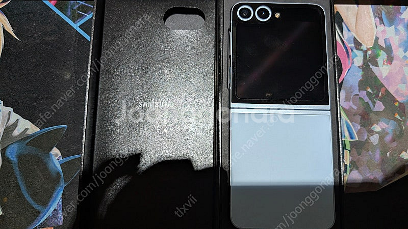 갤럭시 Z 플립 6 (SKT, 블루, 256GB) 판매...--1