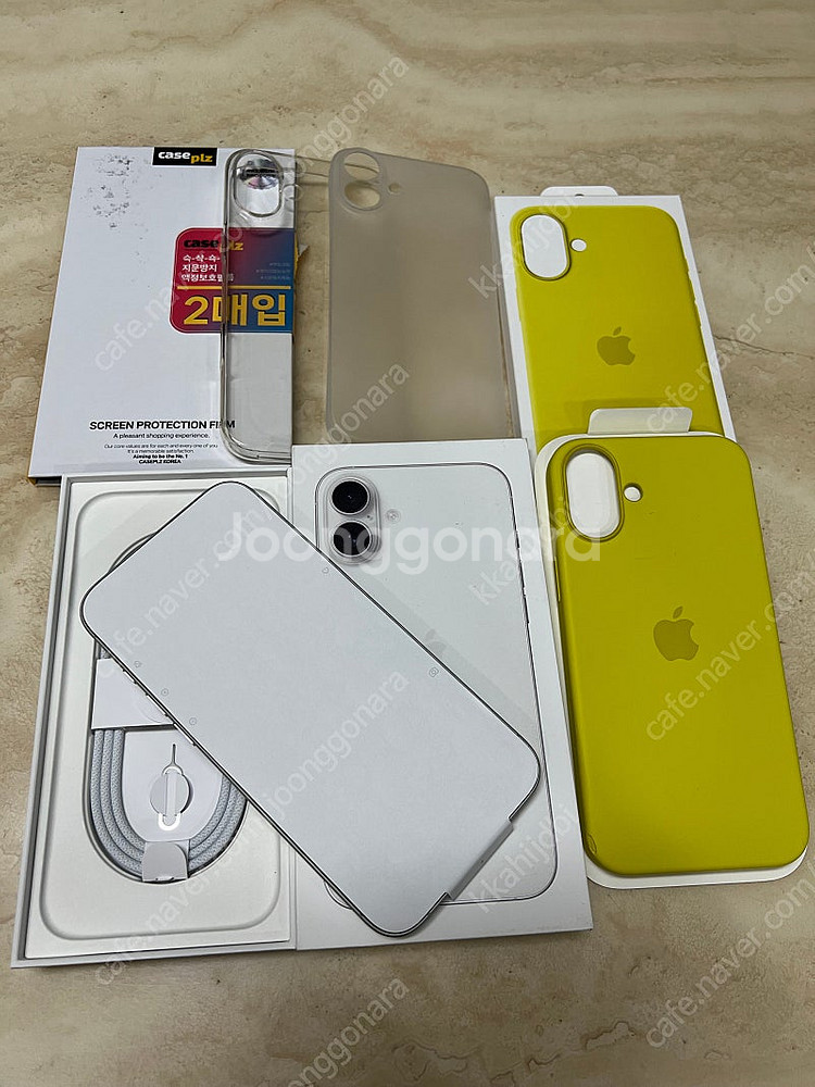 5월구매 아이폰16플러스 256gb 화이트--0