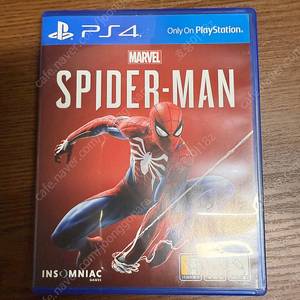 PS4 스파이더맨 완전 A급 판매합니다.